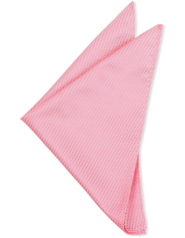 Leros Pocket Square in Watermelon image 1