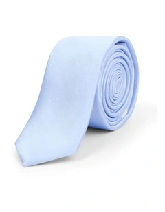 Thera Plain 5 Cm Tie in Light Blue