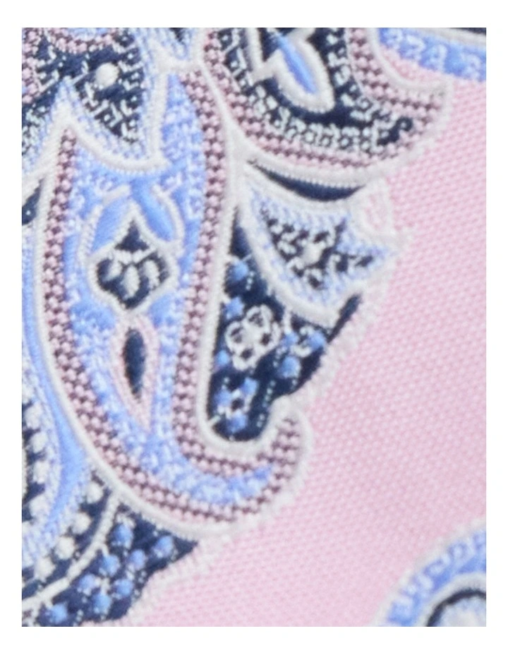 Delfi Paisley 6.5 Cm Tie in Pink image 2