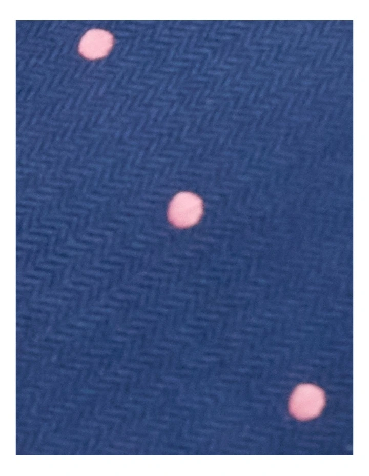 Dion Spot 6.5 Cm Tie in Navy image 2