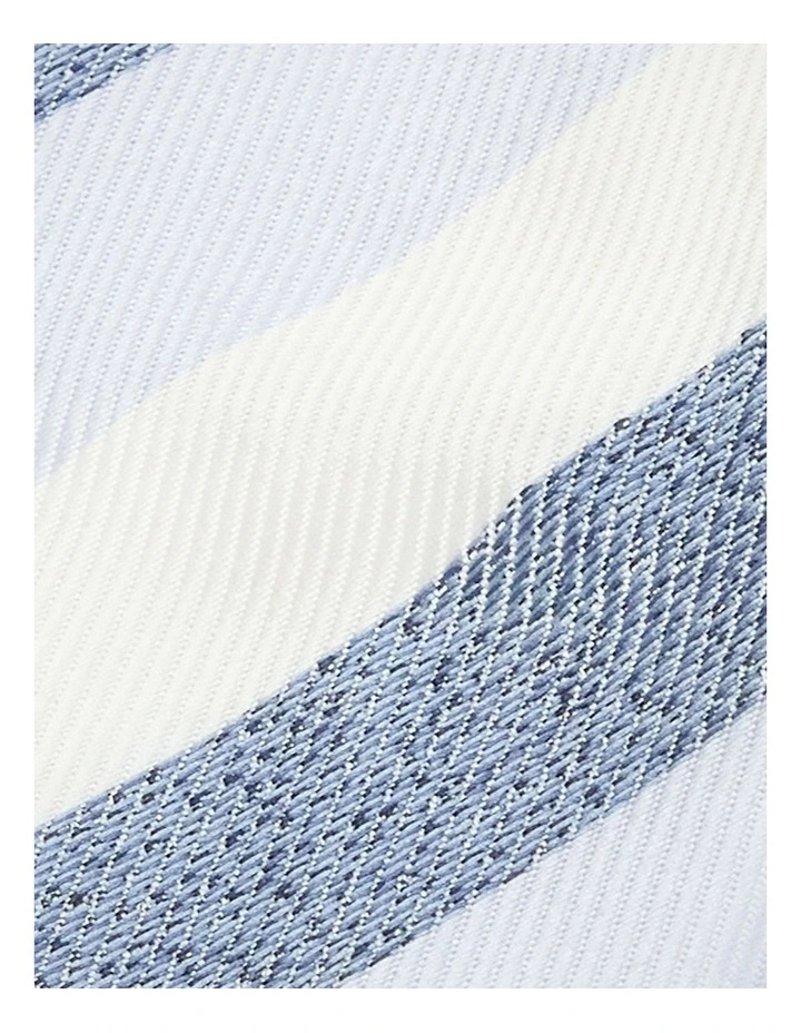 Lato Stripe 6.5 Cm Tie in Blue image 2