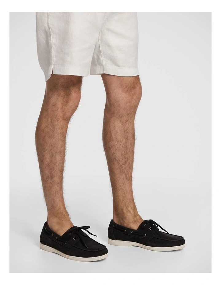 Champ Boat Shoe in Charcoal image 1