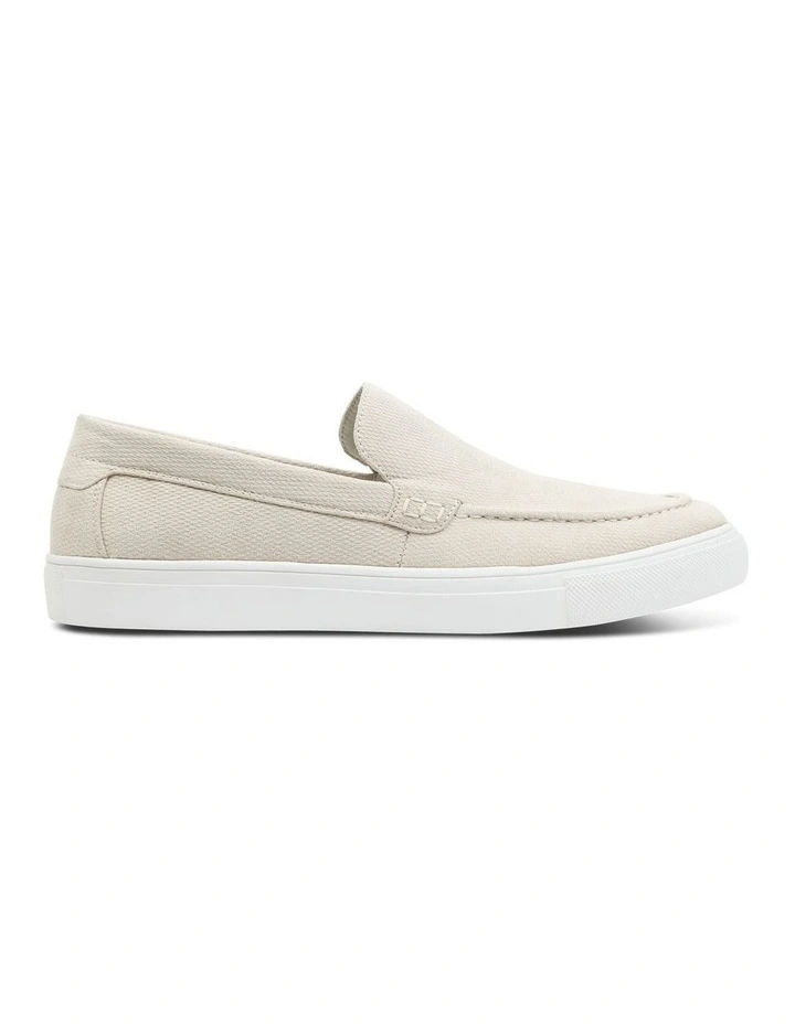 Belford Suede Slip On Shoe in Natural image 1