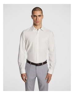 Marco Slim Fit Dress Shirt in White