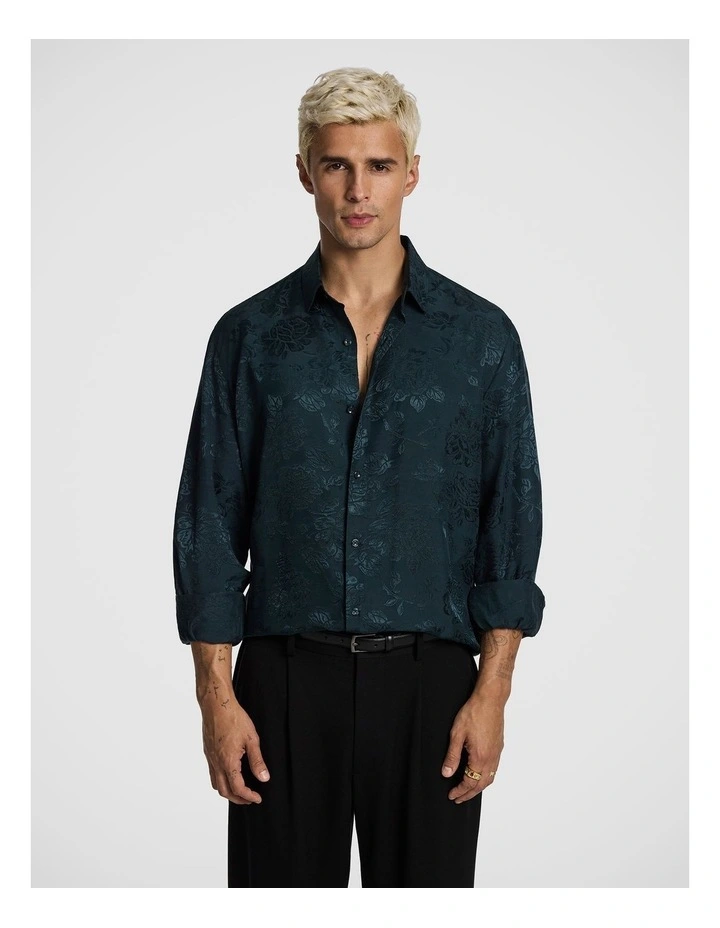 Kingly Shirt in Teal image 1