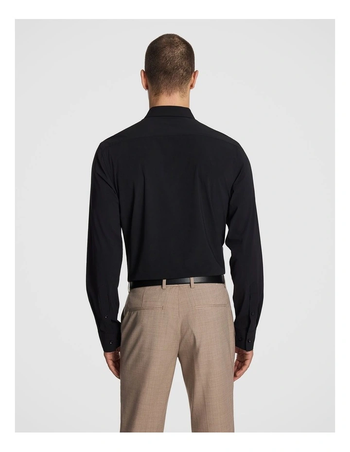 Phelps Slim Shirt in Black image 2