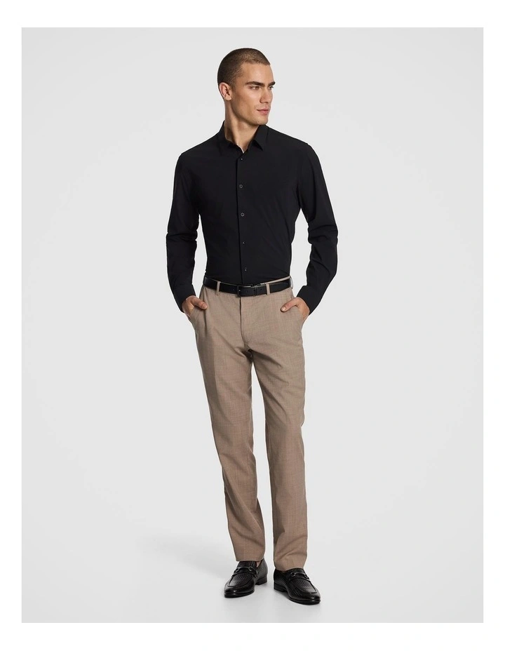Phelps Slim Shirt in Black image 5