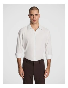 Jude Textured Shirt in White