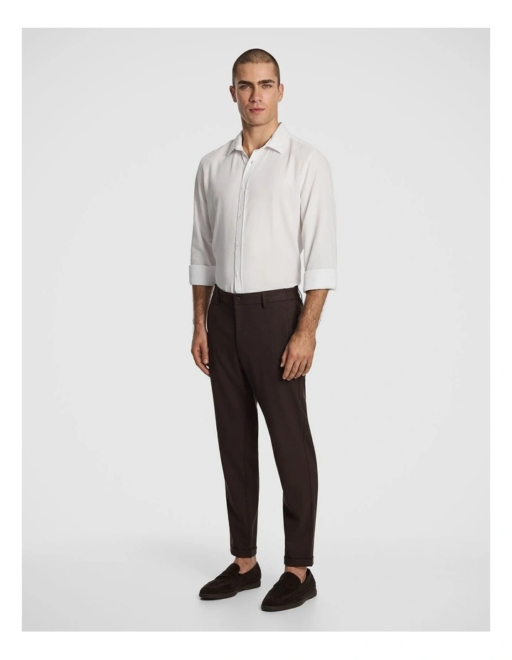 Jude Textured Shirt in White image 4