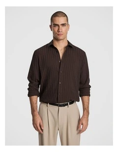 Atlas Shirt in Chocolate