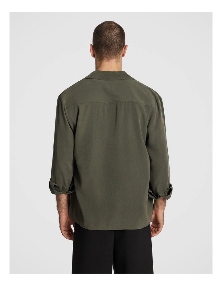 Ario Modal Shirt in Sage image 2