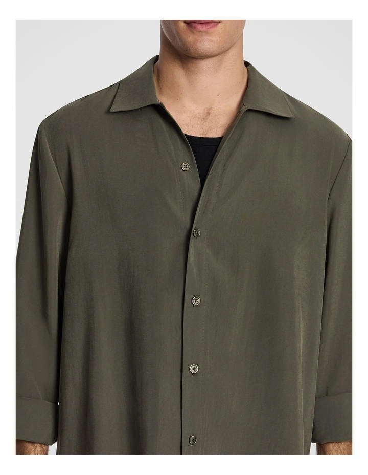 Ario Modal Shirt in Sage image 3