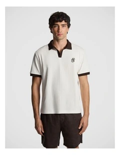 Eagle Polo Shirt in White