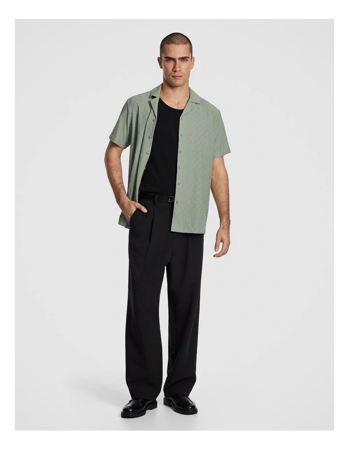 Murdock Textured Shirt in Sage image 5