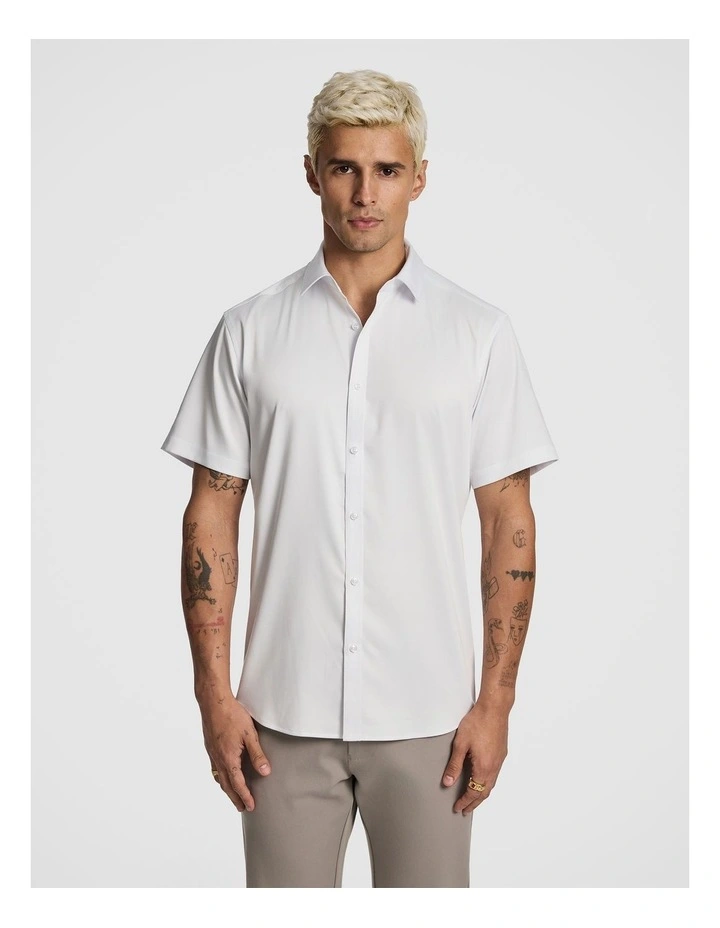 Heathcliff Bamboo Shirt in White image 1