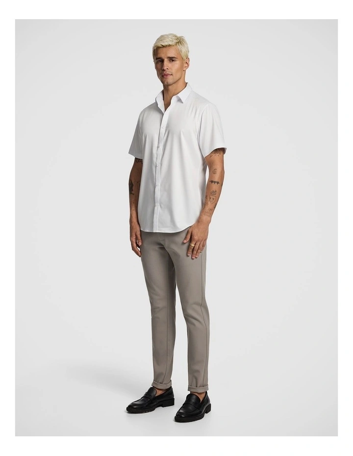 Heathcliff Bamboo Shirt in White image 3