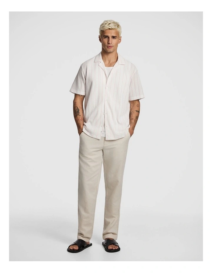 Cruise Stripe Shirt in White image 6