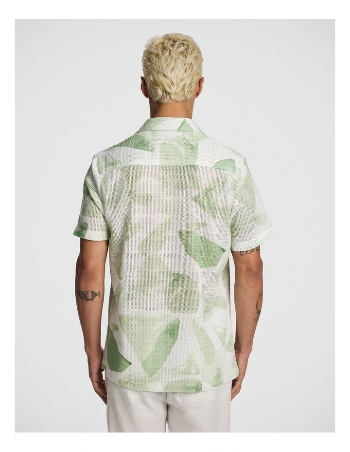 Skip Printed Shirt in Sage image 2