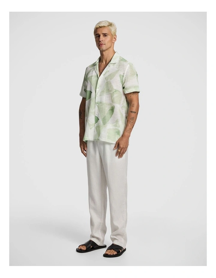 Skip Printed Shirt in Sage image 4
