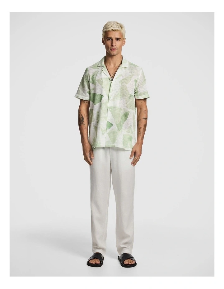 Skip Printed Shirt in Sage image 7