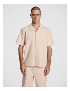 Bobby Embroidered Shirt in Natural