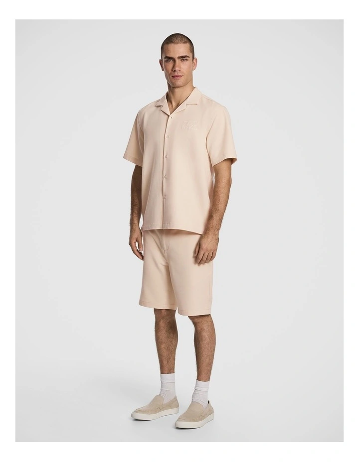 Bobby Embroidered Shirt in Natural image 4