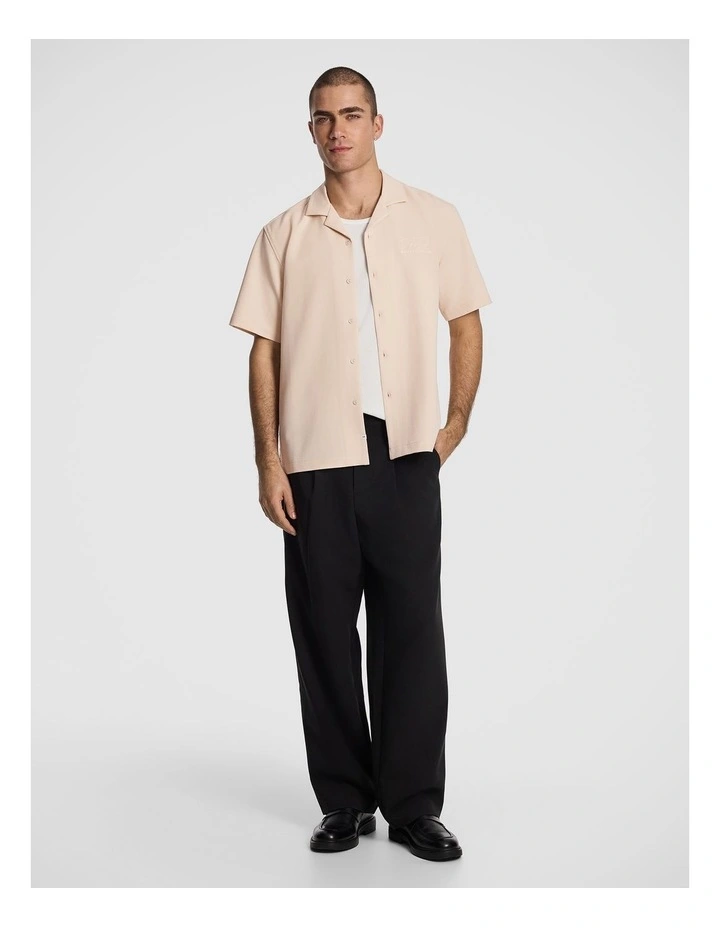 Bobby Embroidered Shirt in Natural image 6