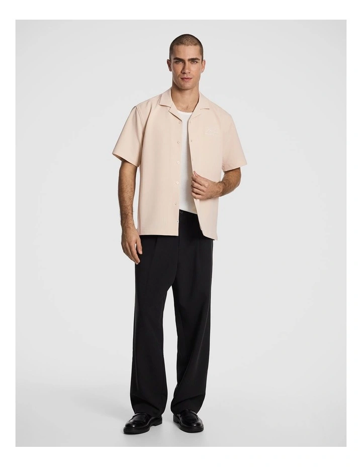 Bobby Embroidered Shirt in Natural image 7