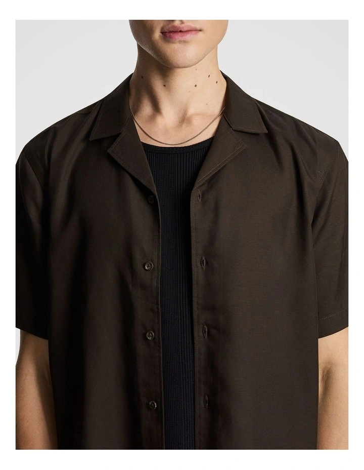 Adam Shirt in Chocolate image 3