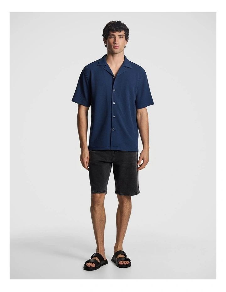 Arlen Jersey Shirt in Blue image 5