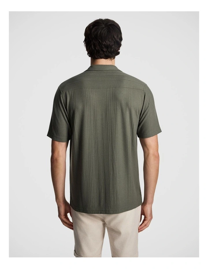 Ziven Jersey Shirt in Green image 2