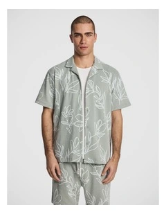 Dowsett Textured Shirt in Sage