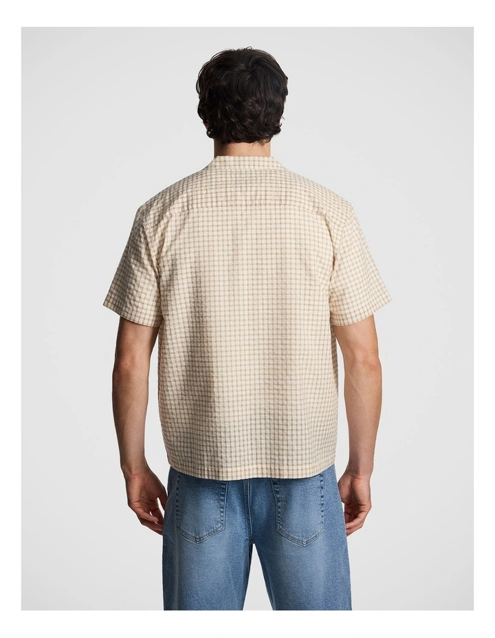Paddy Check Shirt in Natural image 2