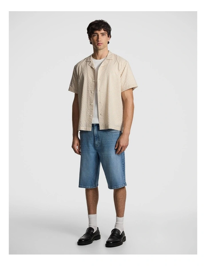 Paddy Check Shirt in Natural image 4