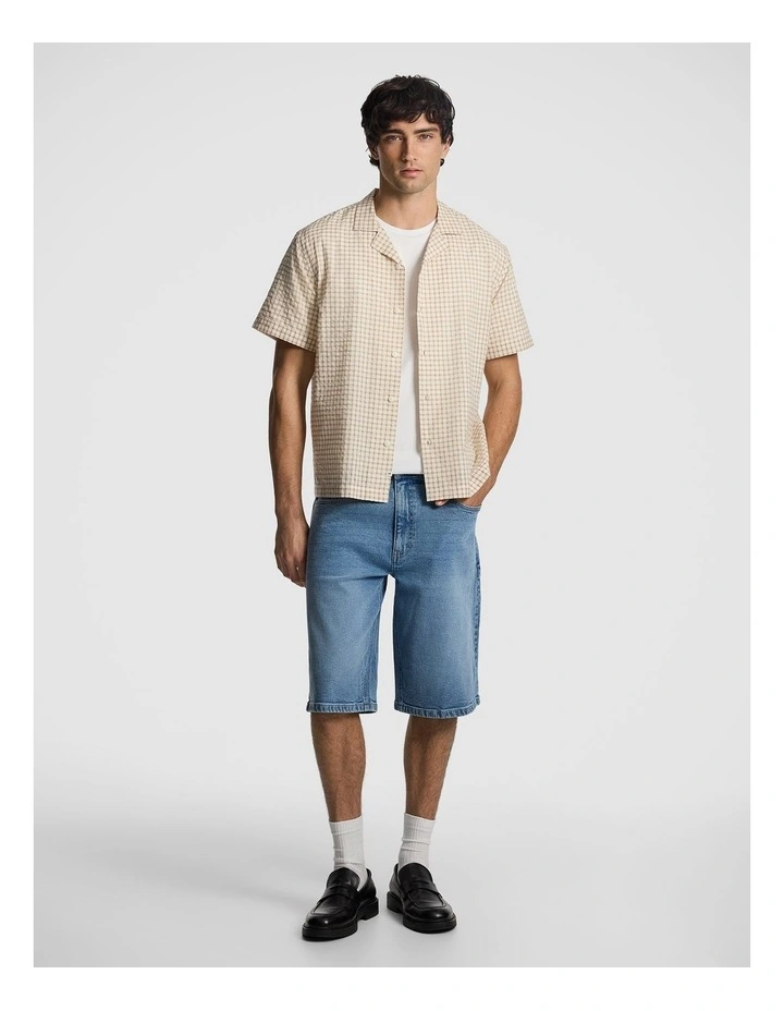 Paddy Check Shirt in Natural image 5