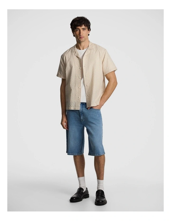 Paddy Check Shirt in Natural image 6