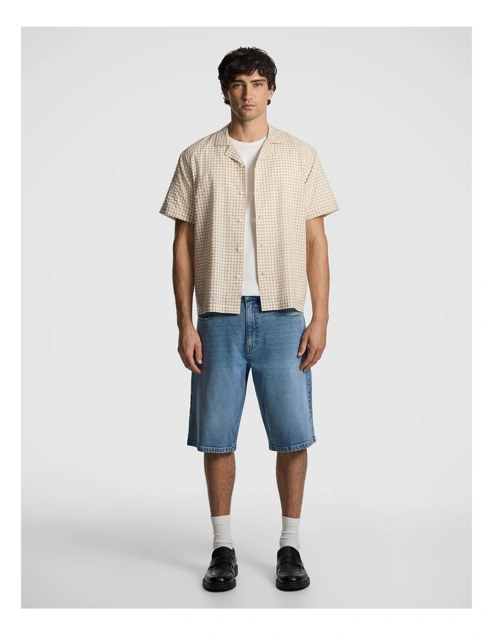 Paddy Check Shirt in Natural image 7