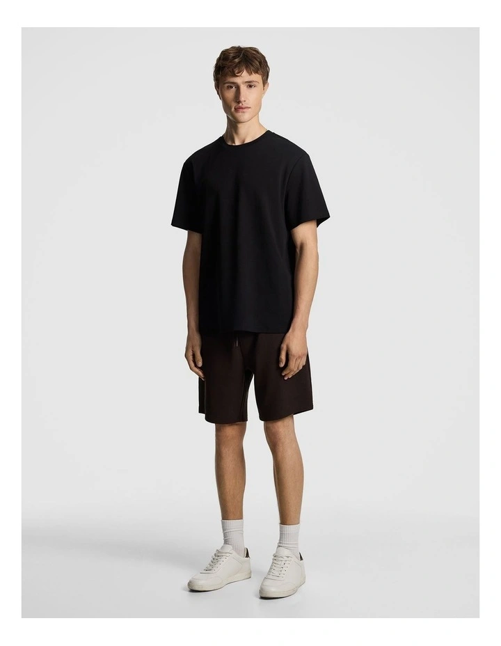 Lion Relaxed Tee in Black image 4
