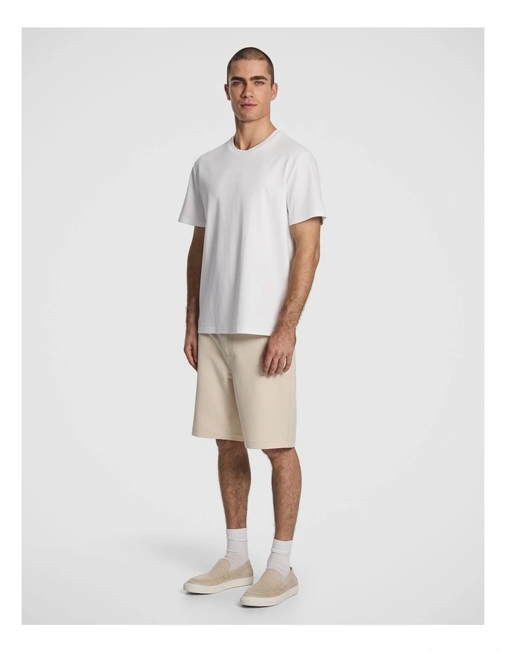 Lion Relaxed Tee in White image 4