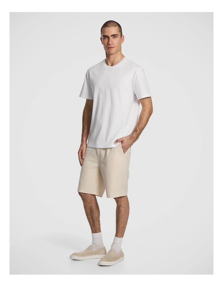 Lion Relaxed Tee in White image 5
