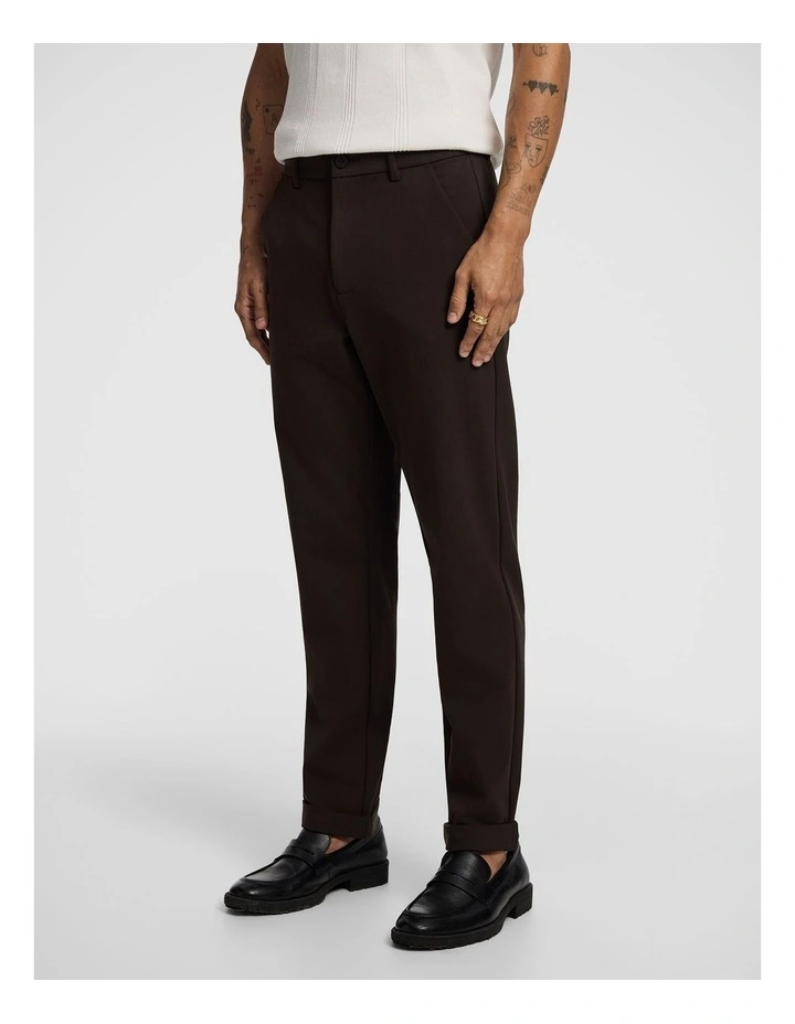Energy Regular Chino in Chocolate image 3