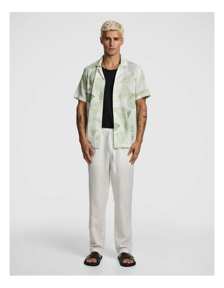 Rafina Relaxed Chino in White image 2