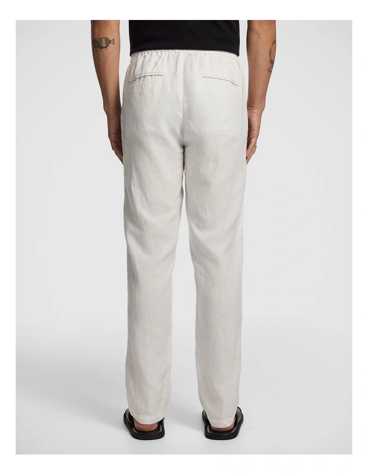 Rafina Relaxed Chino in White image 3
