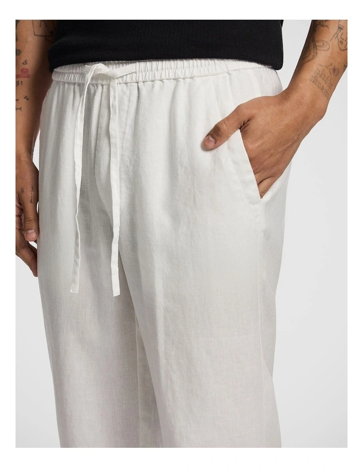 Rafina Relaxed Chino in White image 5