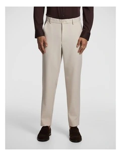 Charles Tapered Chino in Natural