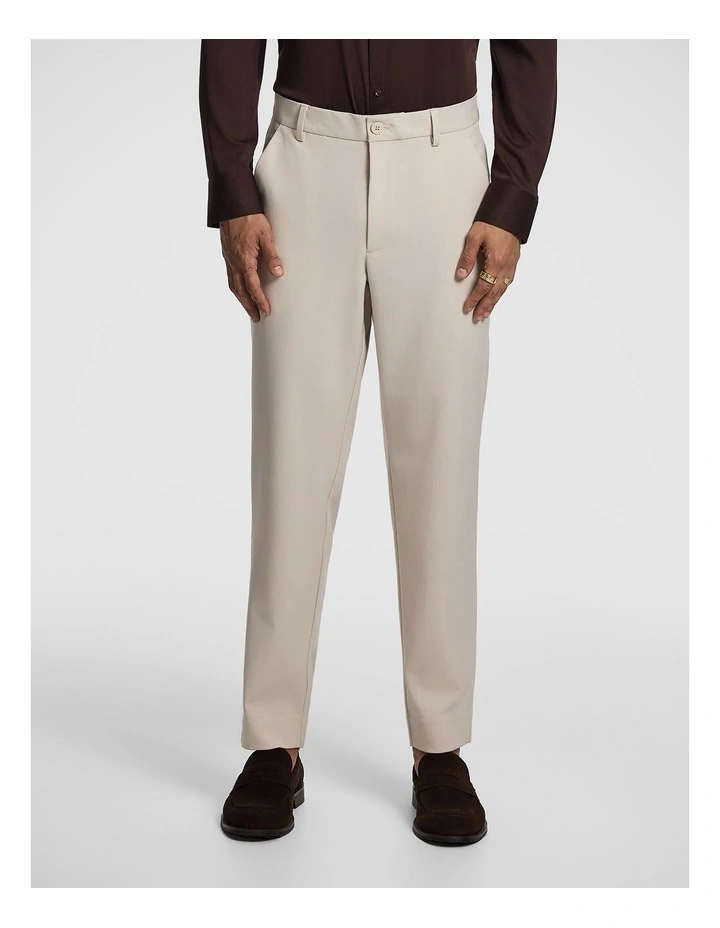 Charles Tapered Chino in Natural image 1