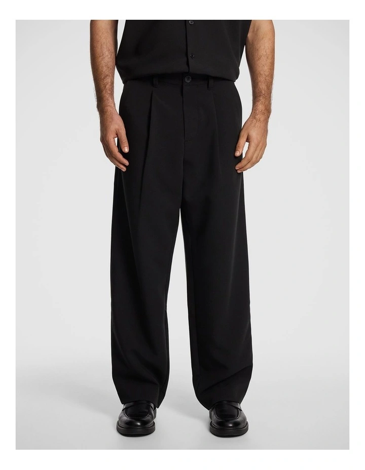 Stephen Baggy Chino in Black image 1