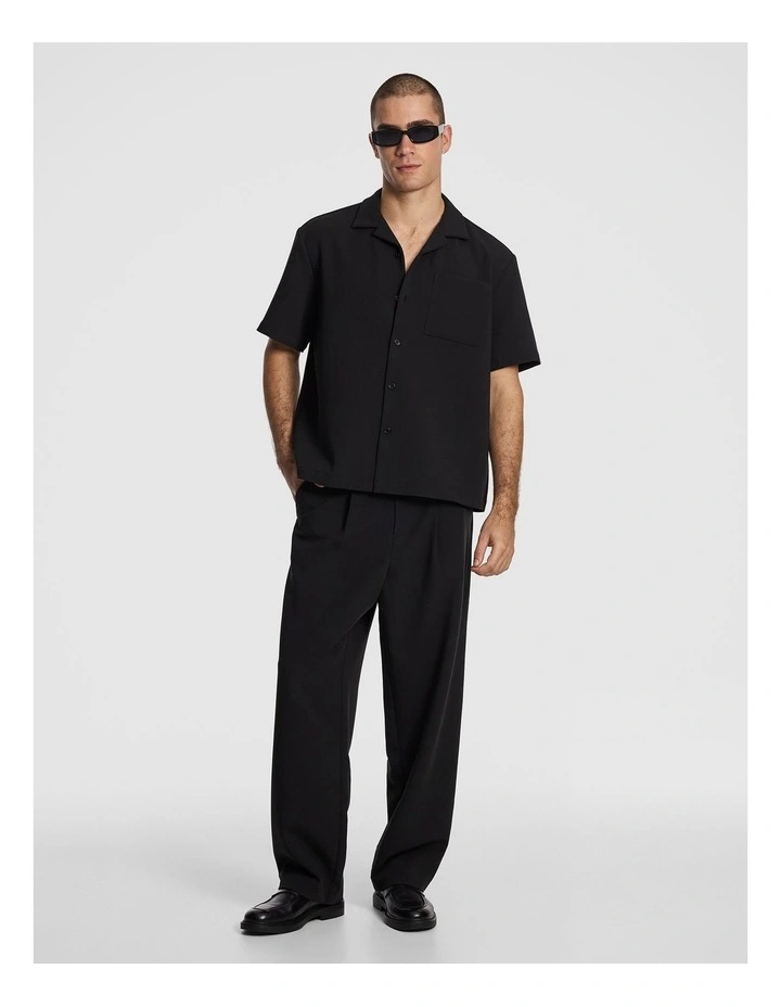 Stephen Baggy Chino in Black image 5
