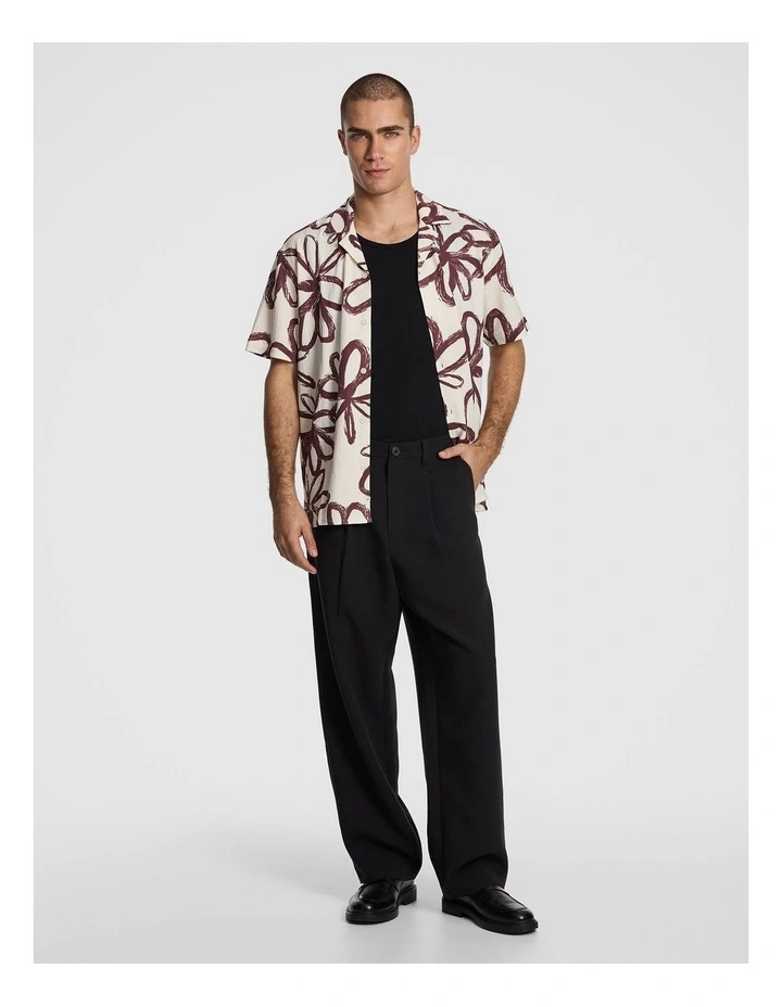 Stephen Baggy Chino in Black image 7