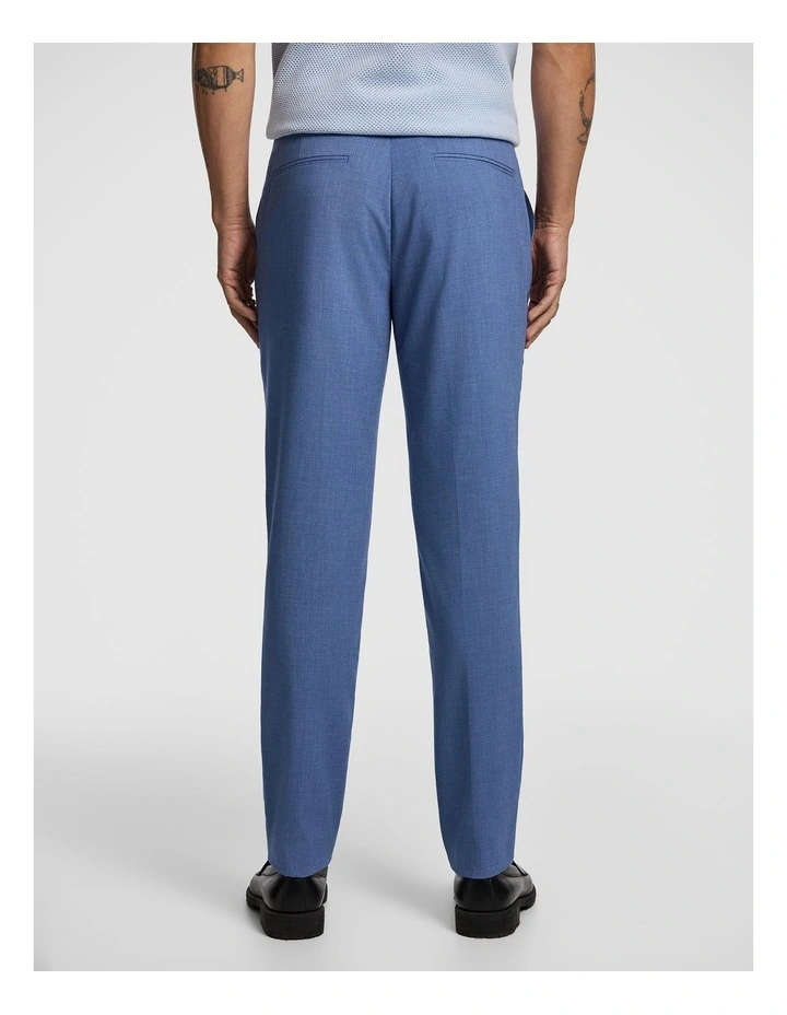 Alfredo Slim Dress Pant in Blue image 2